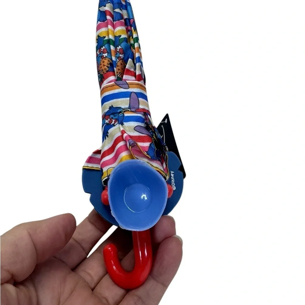 Disney .Red and blue umbrella .